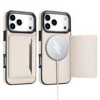 Applicable to iPhone16 mobile phone case Samsung S25 car magnetic suction bracket insert card sticker leather anti-drop protective case Google 9 other models, please note when placing an order abrikosas