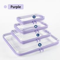 Didelis permatomas užtraukiamas kelioninis organizatoriaus krepšys augintinių drabužiams ir tualeto reikmenims - Kietas didelės talpos laikymo dėklas Medium (21*15*5cm) 60s ~70g