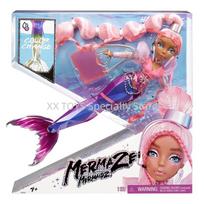 MERMAZE MERMAIDZ Keičianti spalvą undinėlės mados lėlė Riviera Harmonique Jordie Sušlapink ir pakeisk spalvą Mados persirengimo žaislas gray