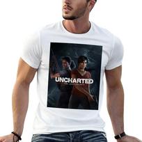 Uncharted The Lost Legacy Tshirt Cotton Tshirt 100 T Shirts For Unisex Graphic Tees Cotton T Shirts High Quality Tshirt 4XL black