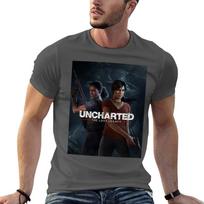 Uncharted The Lost Legacy Tshirt Cotton Tshirt 100 T Shirts For Unisex Graphic Tees Cotton T Shirts High Quality Tshirt XL black
