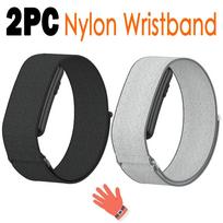 Nailono pintas dirželis Garmin CIRQA išmaniajai apyrankei Fitness Tracker Pakeičiama riešo/rankos juosta Bicepsui Garmin CIRQA priedas Garmin CIRQA Smart gray