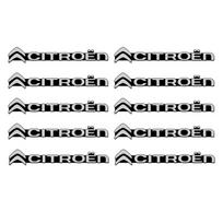 Automobilio garso garsiakalbio emblema Logotipas 3D ženklelio lipdukai Citroen C3 C5 AIRCROSS C5X C4 Cactus e-C4 X e-C3 Berlingo C-Elysee C-Crosser