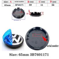 VW Polo Golf 4 5 4 vnt. 55mm 56mm 65mm 70mm Automobilio stiliaus ratlankių centriniai dangteliai Stebulių dangteliai Emblemos Aksesuarai VW Volkswagen 3B7601171 1J0601171