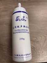 Ultrasound Coupling Gel for Fetal Heart Monitor - Cooling Formula white