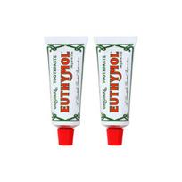 EUTHYMOL Original Toothpaste Fluoride-Free Plaque & Fresh Breath Care 106g x 2 Pack white
