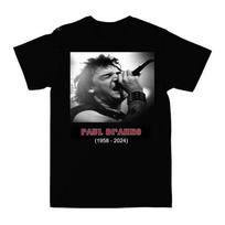 Paul Di Anno R I P Thank For The Memories T Shirt 4XL gray