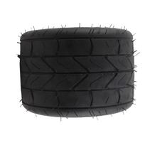 10 colių platus padanga 10x6.00‑5.5 Motociklo vakuuminė bekamerė padanga elektriniam paspirtukui varikliui black
