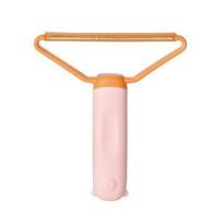 Portable Pet Hair Lint Remover Double Sided Pet Hair Scraper Cleaner Sweater Clean Tool for Clothes Carpet Couch WWO66 rožinė