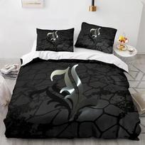 Death Note Patalynės Komplektas Viengulis Twin Pilnas Karalienės Karaliaus Dydžio Lovos Komplektas Suaugusiems Vaikams Miegamojo Antklodės Užvalkalų Rinkiniai 3D Spausdinimas Anime Death Note A EU Single 135x200cm