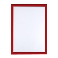 Magnetinis nuotraukų rėmelis montuojamas ant sienos, lipnus, A3/A4 formato dokumentas A3 Super Clear raudona