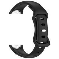Silikoninis dirželis Xiaomi Mi Band 10 9 8 NFC Sportinis guminis apyrankės Juostelė Xiaomi Smart Band 8 9 10 NFC Aksesuarai for miband 8 juoda