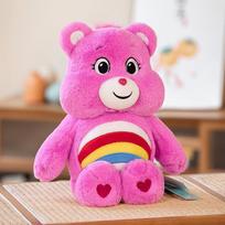 Originalūs Giant Care Bears pliušiniai žaislai Meškiukas kimštas lėlė Vaivorykštiniai meškiukai Peluche Kawaii kambario dekoras Mielas meškiukas Gimtadienio dovanos 22cm