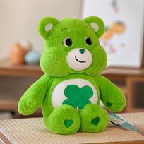 Originalūs Giant Care Bears pliušiniai žaislai Meškiukas kimštas lėlė Vaivorykštiniai meškiukai Peluche Kawaii kambario dekoras Mielas meškiukas Gimtadienio dovanos 22cm green