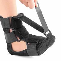 Unisex Plantar Fasciitis Relief Socks - Adjustable Night Splint & Foot Drop Brace - Achilles Tendonitis Relief Sleeping Boot M