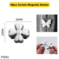 Užuolaidos magnetinis sagtelis Nuimamas užuolaidos tvirtinimo elementas Užsegimo klipsas Apsauga nuo šviesos reguliavimo Langų tinklelis Uždarymo magnetinė sagtelė