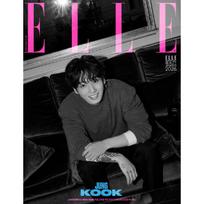ELLE Žurnalas 2026 m. sausio mėn. BTS Jung Kook ant viršelio I ver. gray