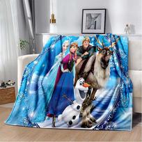 Animacinis Šaldytų Spausdintas Anime Vilnos Pliušinis Antklodė Minkšta Šilta Antklodė Suaugusiems ir Vaikams Miegamojo Sofos Dovana 75x90cm