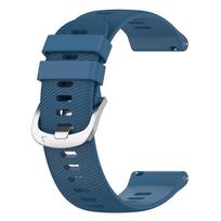 Garmin Forerunner 255 255S 265S 265 Silikoninis Apyrankės Dirželis Garmin Vivoactive 4 4S Venu 2 3S Išmaniajam Laikrodžiui 2028 Forerunner 255 265 tamsiai mėlyna spalva