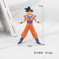 Son Goku Super Saiyan Figūrėlė Anime Dragon Ball Goku DBZ Veiksmo Figūrėlė Modelis Dovanos Kolekcionuojamos Figūrėlės Vaikams 18cm blue