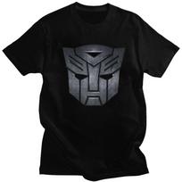 Individualūs Madingi Animaciniai Autobot Transformers Automobiliniai Marškinėliai Vyriški Marškinėliai Laisvalaikio Marškinėliai 100% Medvilnė Per dydį Marškinėliai Prekės XL gray