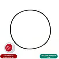 Waterproof rubber Sealing Ring For Casio Swordfish mdv-106 front cover glass back cover seal washer table Silicone accessories For MDV-106 black