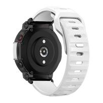 NAUJAS Silikoninis dirželis apyrankė Huami Amazfit T-rex 3 T-Rex2/Ultra, skirtas Amazfit T-Rex/T-Rex Pro, apyrankė, išmaniojo laikrodžio priedai For Amazfit T-Rex 2 balta