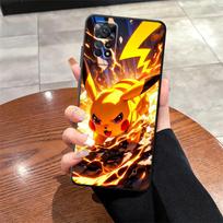 Šaunus Pokemon Pikachu dėklas Xiaomi Redmi Note 7 8 10 14 12 Pro 10S 9S 11 11s 12s 9 13 Pro Plus FundaTelefono dangtelis Redmi Note 9T