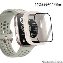 Kompiuterio dėklas+Kompozitinė plėvelė Skirta Amazfit Bip 6 HD Skaidrios apsauginės plėvelės Ekrano apsauga Dangtelis Amazfit Bip6 Korpuso priedai for Amazfit BIP 6