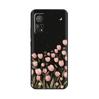 Telefono dėklas Xiaomi Mi 10T dėklas Drugelio Širdies Minkšti Skysto Silikono Dėklai Xiaomi Mi 10T Pro Mi10T Dangtelis Xiaomi 10T Pro For Mi 10T Pro black