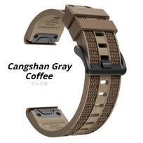 22mm 26mm Quick Fit Strap for Garmin Fenix 8 7 Pro 7S 6X 6 Venu 3 Tactix 7 Breathable Silicone Bracelet Correa Fenix 8 band 47mm QuickFit 22mm ruda