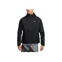 Nike Trail Series Storm-Fit Adv Laisvalaikio Minimalistinis Su Gobtuvu Kietas Apvalkalas Atsparus Vandeniui Vėjui Praleidžiantis Kvėpuojantis Striukė Vyriška Striukė Juoda Kalnų-Balta FZ1085-010 L black