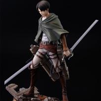 20cm Attack On Titan Levi Ackerman Anime Figūrėlė Shingeki no Kyojin Veiksmo Figūrėlė Modelis Lėlės Žaislas Dovana with box black