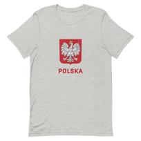 Team Poland Polska Ice Hockey Jersey T-Shirt World Championships S red