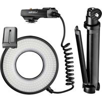 Walimex pro DSR 232 makro LED žiedinis šviestuvas su priedais