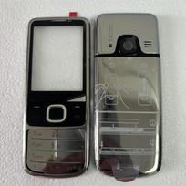Pilnas korpusas Nokia 6700 6700c classic priekinės vidurinės dalies rėmas + galinis dangtelis, baterijos durelės, su anglišku klaviatūros rinkiniu Gold English black