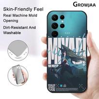Zenless Zone Zero Miyabi Hoshimi Phone Case For Samsung Galaxy S25 S24 S22 S23 Ultra S21 S20 Plus 5G Protective Silicone Funda samsung S22 blue