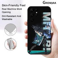 Zenless Zone Zero Miyabi Hoshimi Phone Case For Samsung Galaxy S25 S24 S22 S23 Ultra S21 S20 Plus 5G Protective Silicone Funda samsung S21 FE black