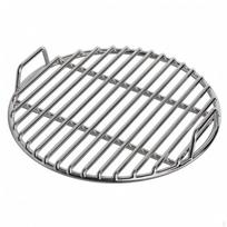Nerūdijančio plieno grotelės tiesios juostos apvalios grotelės poliruotos apdailos nerūdijančio plieno kepimo stovas 40CM with Handle