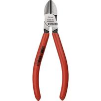 KNIPEX šoninio kirpimo replės 140 mm, sidabrinė ir raudona