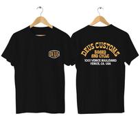 2024 Men T Shirt Casual Deus T-shirt Graphic Oversized Ex Ma L beige
