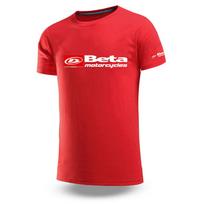 2025 Individualus Paprastas Universalus Vasaros Unisex Beta Racing Motokroso Logotipo Spaudas Aukštos Kokybės Greitai Džiūstanti Slim Trumpomis Rankovėmis Marškinėliai L red