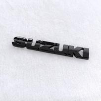 3D ABS Automobilio Galinės Emblemos Lipdukas SUZUKI Swift Sport Jimny Grand Vitara Alto SX4 Alivio Samurai Bandit Šoninio Emblemos Apdaila juoda