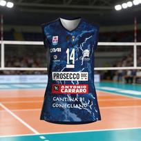 Best-selling Volleyball Jersey - 3D Printed Design, Breathable and Moisture-wicking, Suitable for Family Wear 4XL blue