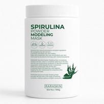 Lara Skin Spirulina Modeling Pack Mask Pack Skin Soothing Pore Care Mud Pack Moisture Enhancement 500g, 1 pcs white