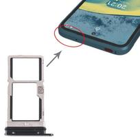 For Nokia X20 SIM Card Tray/Micro SD Card Tray juoda
