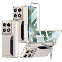 Motorola Moto Razr Sulankstomas Telefonas dėklas su Kortelės Lizdu, Stovu, PC Pilnas Dangtelis Apsauginis Korpusas Verslo Stilius Motorola moto Razr Fold