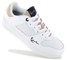 KARL KANI 89 Premium - Vyriški sportbačiai Batai Oda Balti 1080970 ORIGINALŪS EU 41 balta