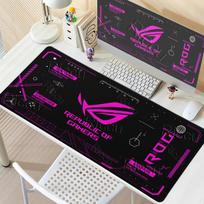 ASUS pailginti pelės kilimėliai Republic of Gamers ROG dideli žaidimų pelės kilimėliai kiliminiai guminiai neslystantys kompiuterio stalviršio kilimėliai klaviatūros kilimėliai 50cmx100cm