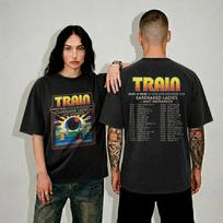 Train Band Tour 2026 Vintage Concert Fan T-Shirt XXXL black